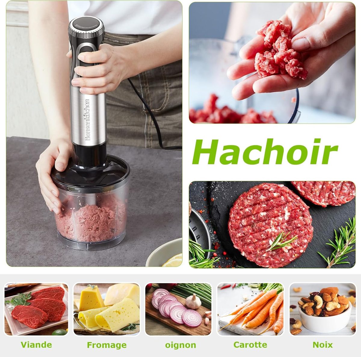 Vue 6 - Hachoir