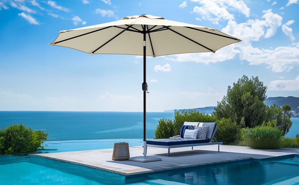 Vue piscine