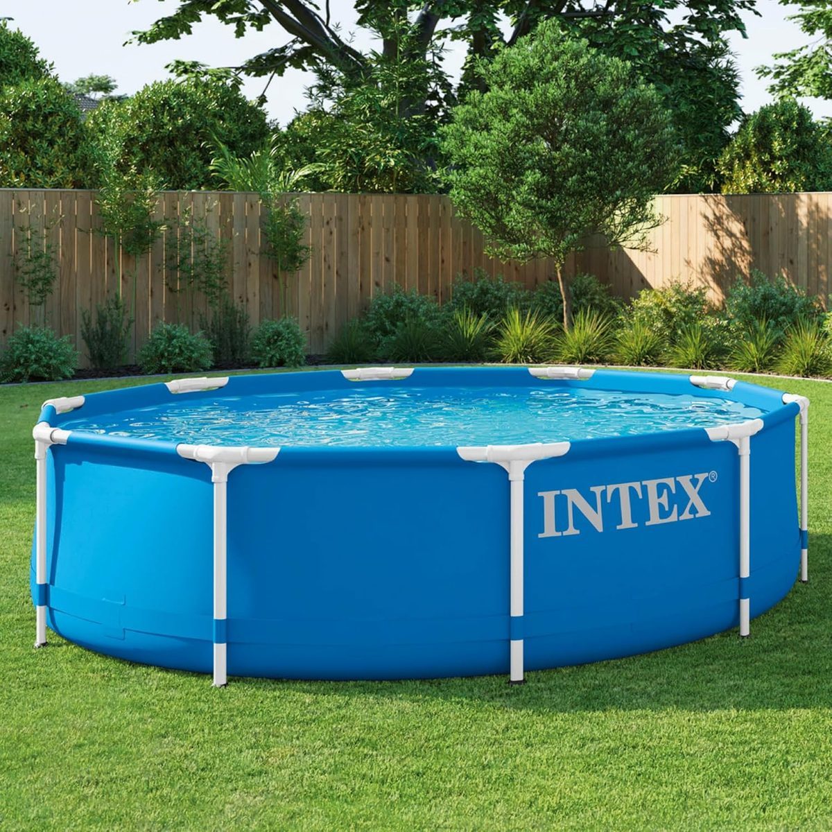 Piscine Cadre M&eacute;tal Intex &Oslash;305cm